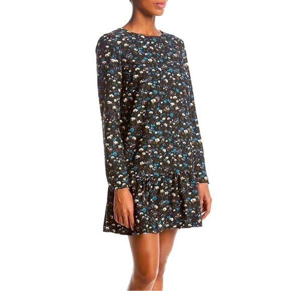 Philosophy Floral Print Flounce Hem Dress Size Medium - Picture 1 of 10